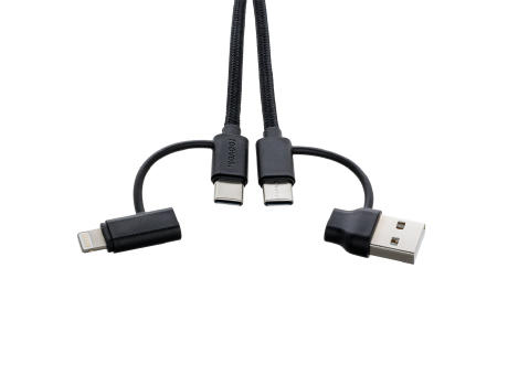 4-in-1 Ladekabel mit Beleuchtung REEVES-CONVERTICS LIGHT UP