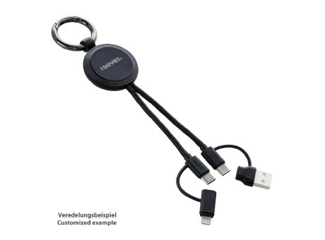 4-in-1 Ladekabel mit Beleuchtung REEVES-CONVERTICS LIGHT UP