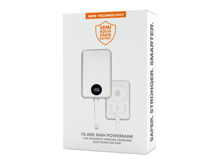 Magnetische 15W Wireless Powerbank REEVES-WATTRON PLUS X