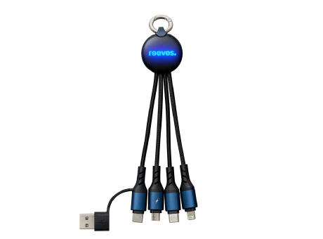 6-in-1 Ladekabel mit Beleuchtung REEVES-PUHALANI II