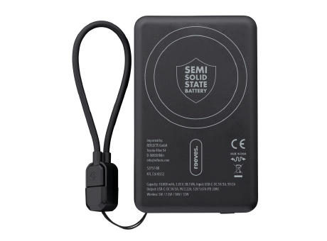 Magnetische 15W Wireless Powerbank REEVES-WATTRON PRO X ALU