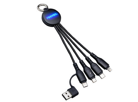 6-in-1 Ladekabel mit Beleuchtung REEVES-PUHALANI II