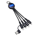 6-in-1 Ladekabel mit Beleuchtung REEVES-PUHALANI II