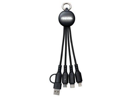 6-in-1 Ladekabel mit Beleuchtung REEVES-PUHALANI II