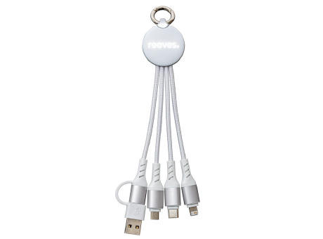 6-in-1 Ladekabel mit Beleuchtung REEVES-PUHALANI II