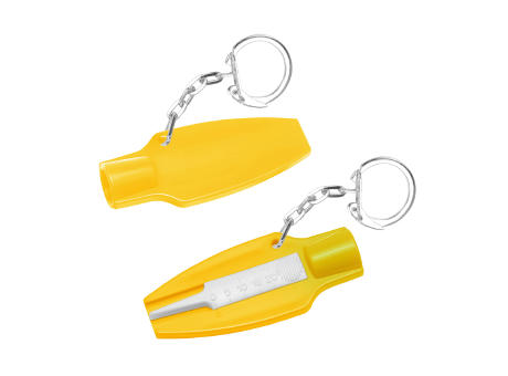 Reifenprofiltiefenmesser mit Ventilkappendreher