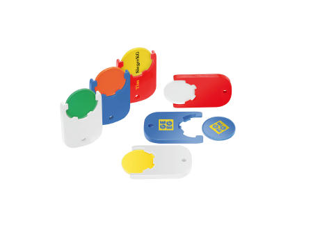 Chiphalter mit 1€-Chip "Gamma"