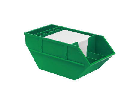 Zettelbox mit Köcher "Container"