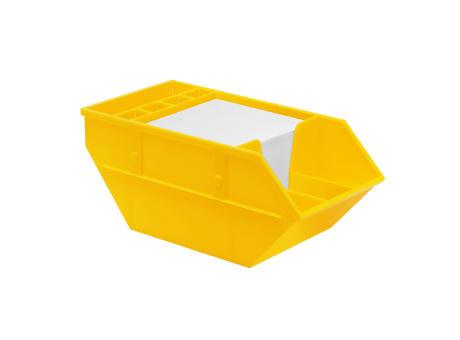 Zettelbox mit Köcher "Container"