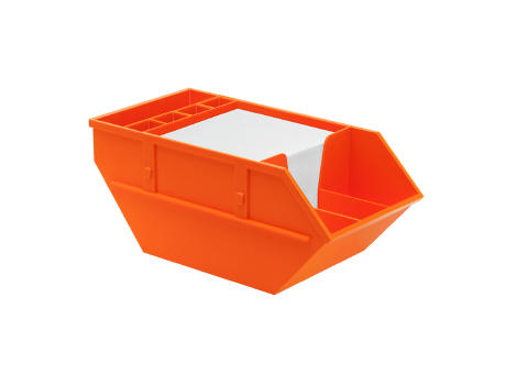 Zettelbox mit Köcher "Container"