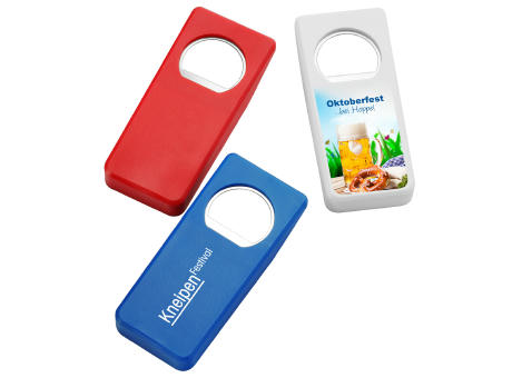 Flaschenöffner mit Verschluss "Alpha" EXPRESSDRUCK