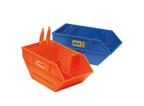 Zettelbox mit Köcher "Container"