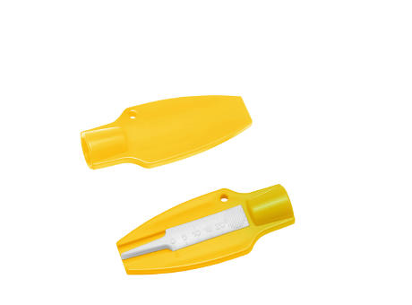 Reifenprofiltiefenmesser mit Ventilkappendreher