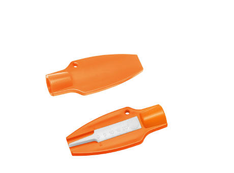 Reifenprofiltiefenmesser mit Ventilkappendreher