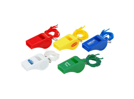 Trillerpfeife mit Umhängekordel