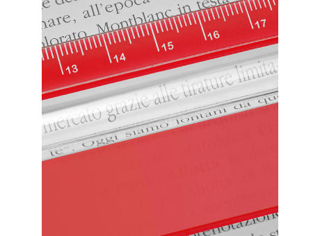 Lineal mit Zeilenlupe