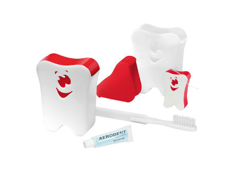 Reise-Zahnputz-Set "Gesicht"