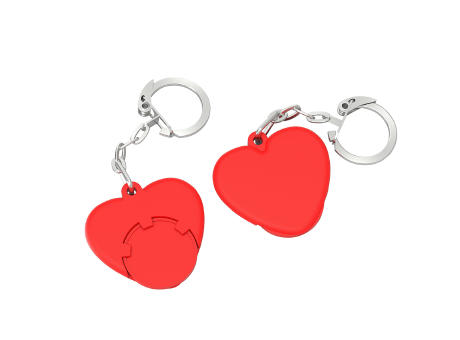 Chiphalter mit 1€-Chip "Herz"