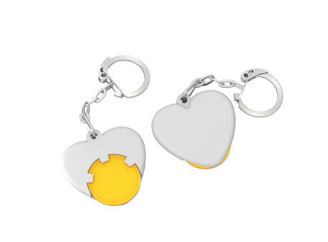 Chiphalter mit 1€-Chip "Herz"