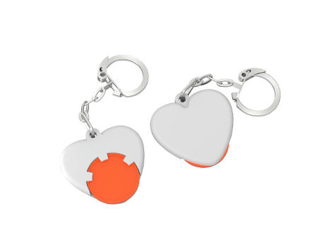 Chiphalter mit 1€-Chip "Herz"