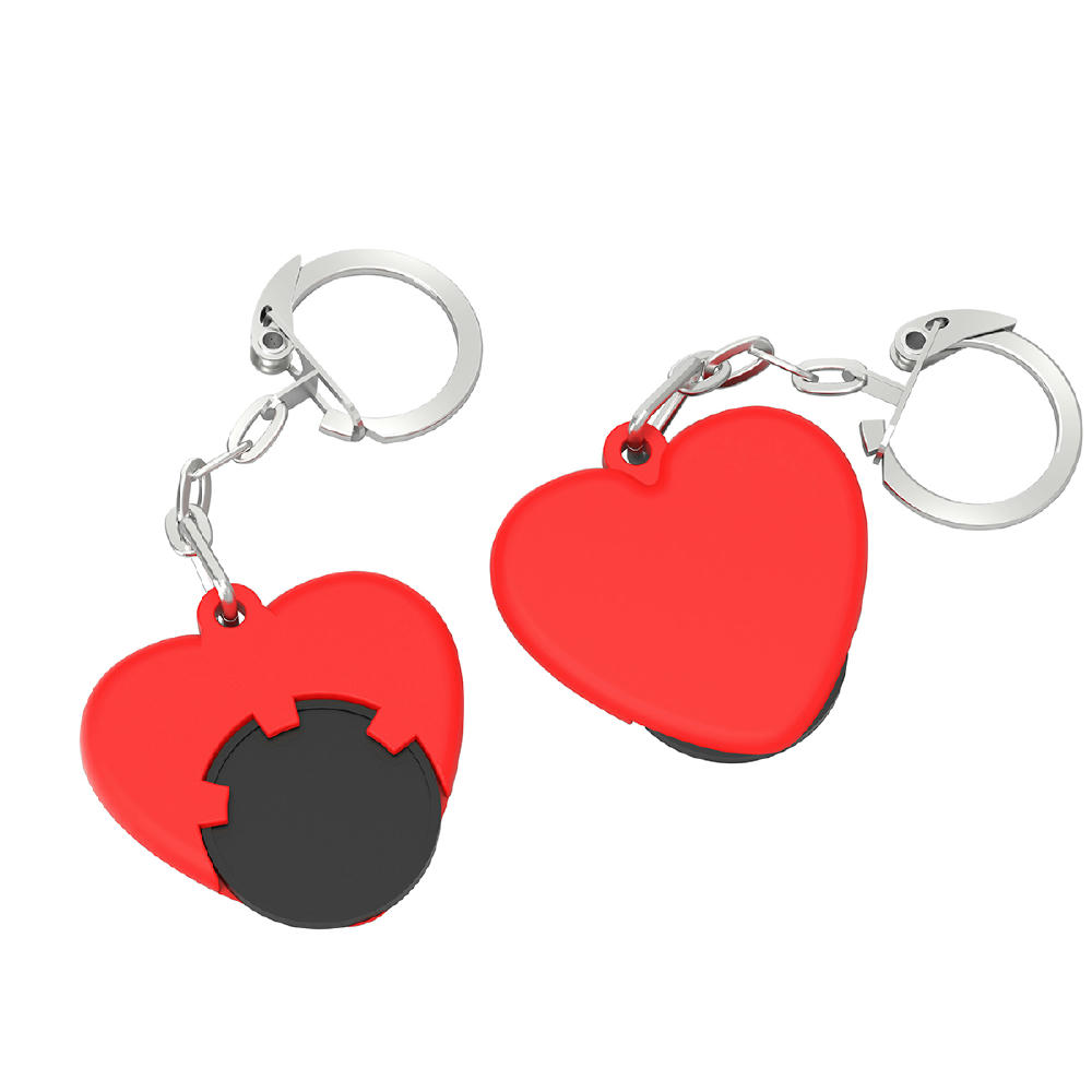 Chiphalter mit 1€-Chip "Herz"