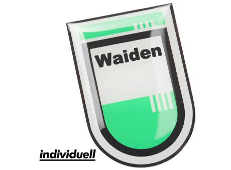 Pin (Metall-Anstecker aus Aluminium), ø 26 mm