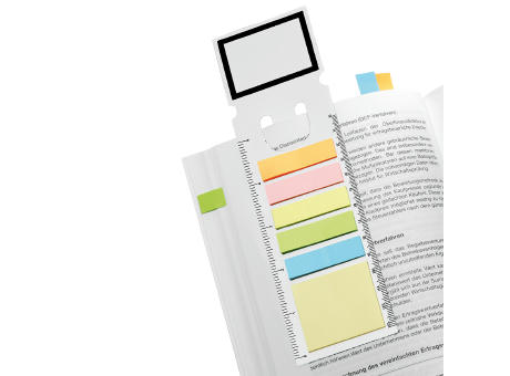 Haftnotizen-Lesezeichen