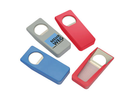 Flaschenöffner Recycling mit Verschluss "Alpha"