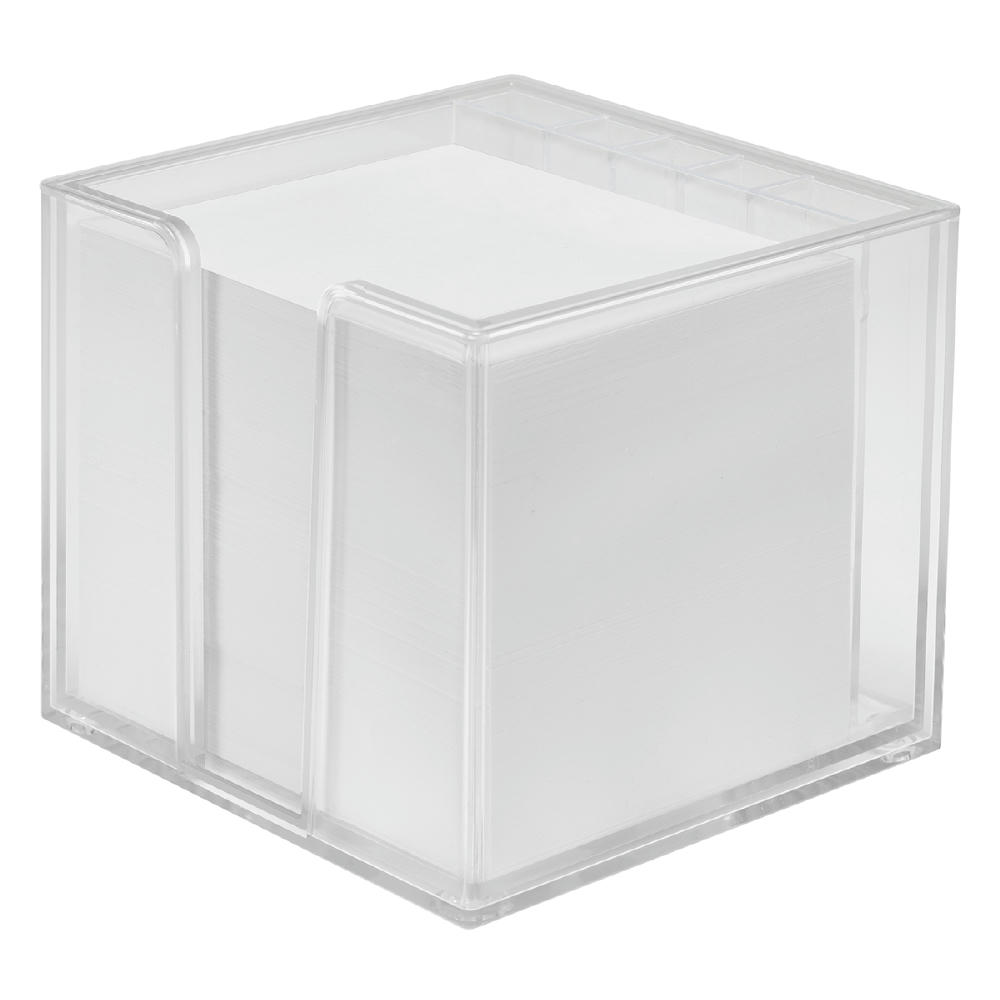 Zettelbox mit Köcher "Sigma", doppelwandig