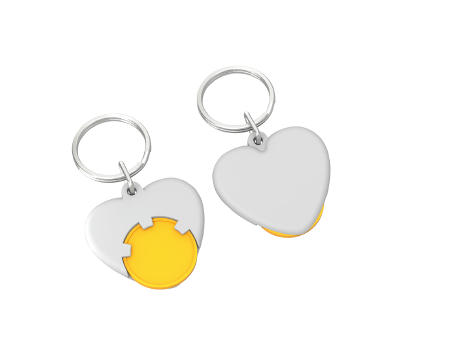 Chiphalter mit 1€-Chip "Herz"