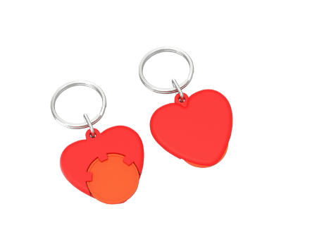 Chiphalter mit 1€-Chip "Herz"