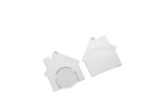 Chiphalter mit 1€-Chip "Haus"