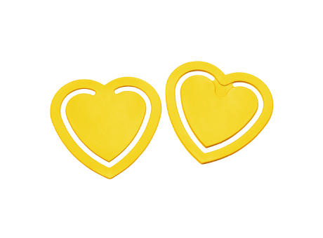 Zettelklammer "Herz"