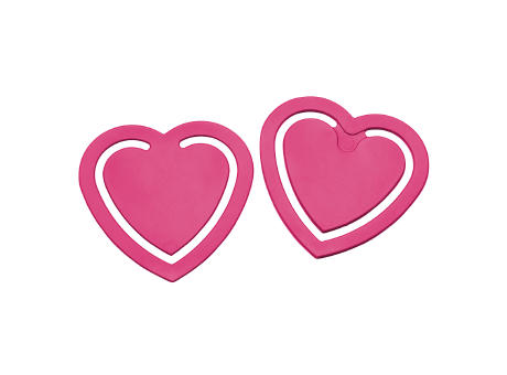 Zettelklammer "Herz"
