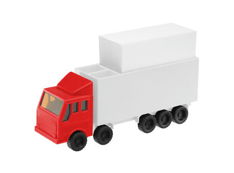 Zettelbox mit Köcher "LKW"