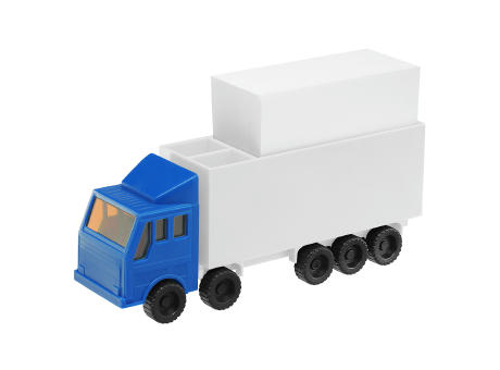Zettelbox mit Köcher "LKW"