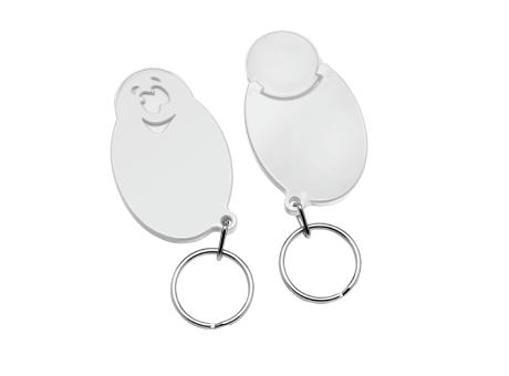 Chiphalter mit 1€-Chip "Gesicht"