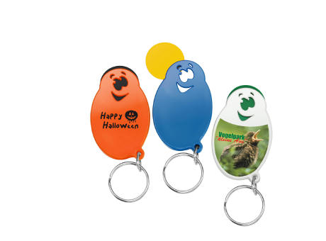 Chiphalter mit 1€-Chip "Gesicht"