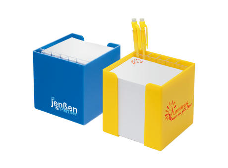 Zettelbox mit Köcher "Alpha"