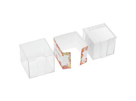 Zettelbox mit Köcher "Sigma", doppelwandig