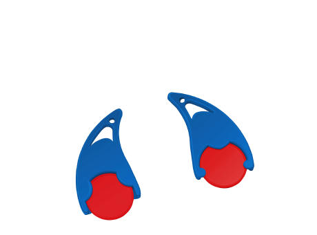 Chiphalter mit  1€-Chip "Epsilon"