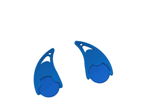 Chiphalter mit  1€-Chip "Epsilon"