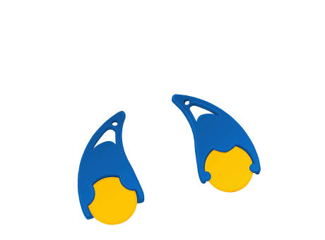 Chiphalter mit  1€-Chip "Epsilon"