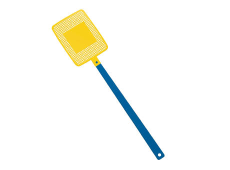 Fliegenklatsche "Rechteck"