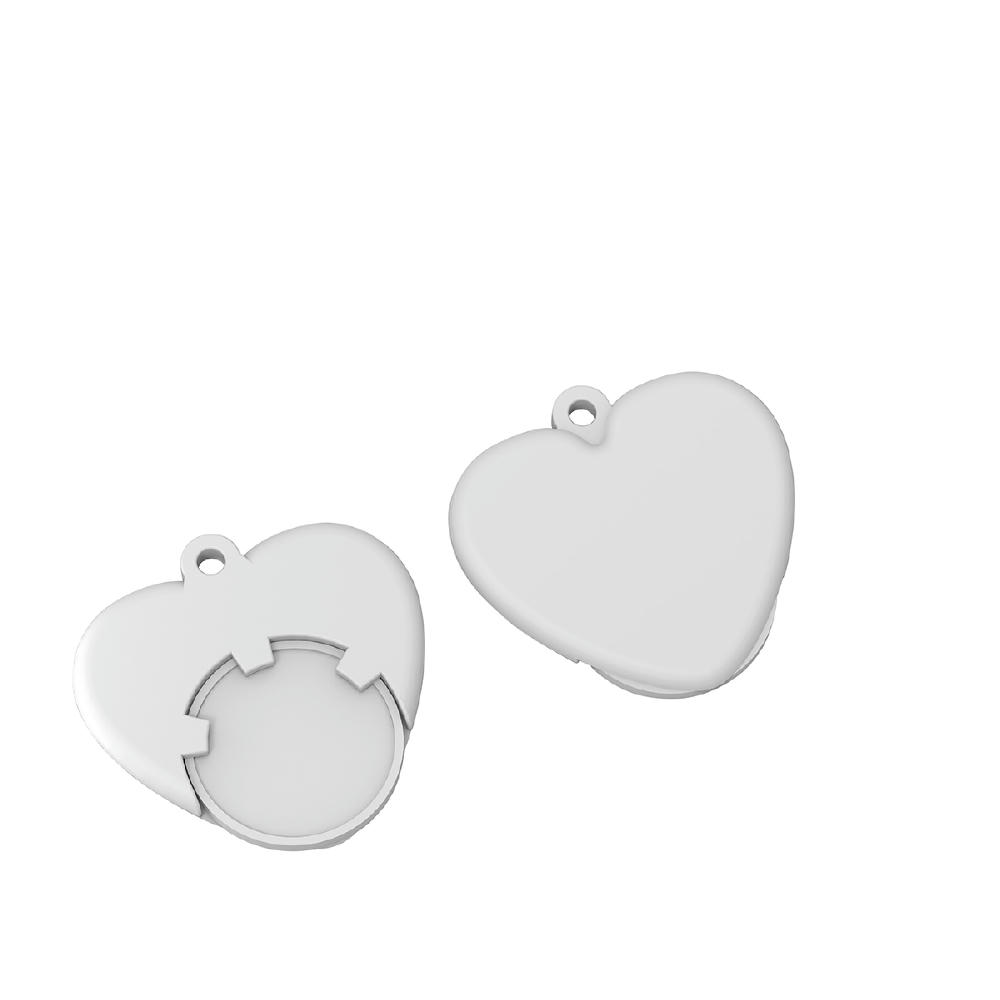 Chiphalter mit 1€-Chip "Herz"