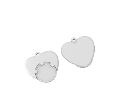 Chiphalter mit 1€-Chip "Herz"