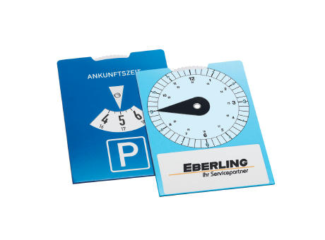 Kartonparkscheibe "Pendler"