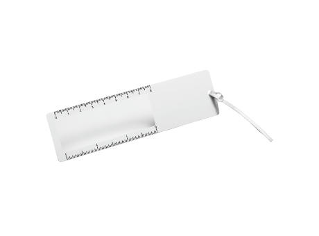 Lesezeichen mit Lupe