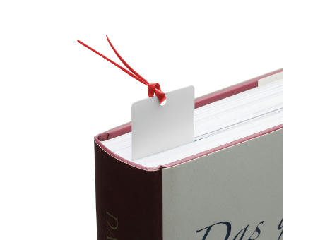 Lesezeichen mit Lupe