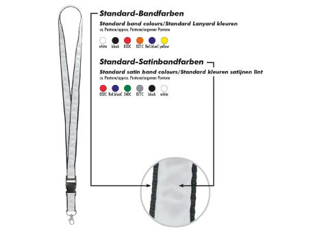 Schlüsselband/Lanyard "Satin"